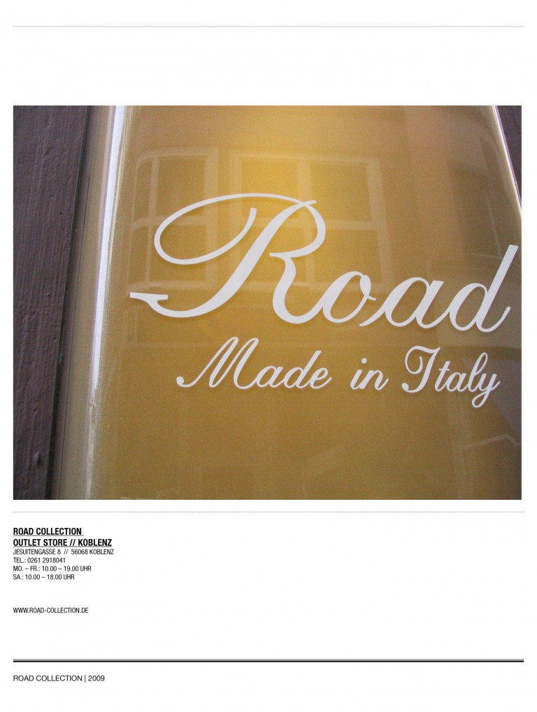 Road Collection / Lookbook 2009
