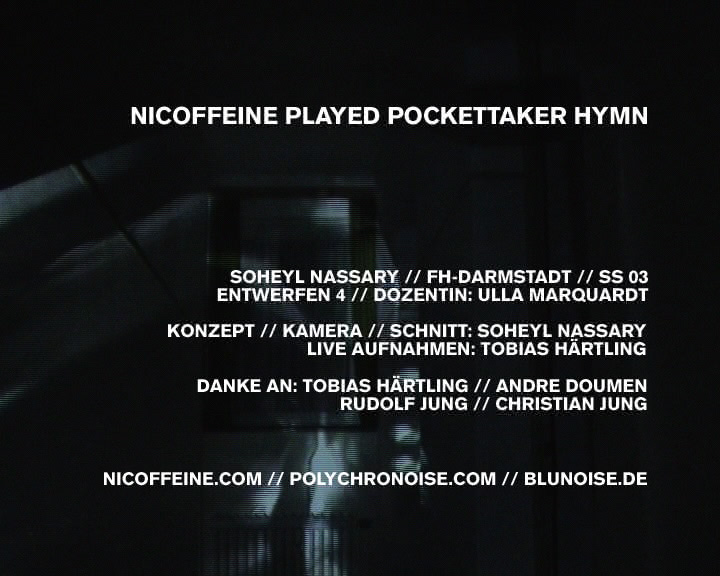 Nicoffeine plays Pockettaker Hymn