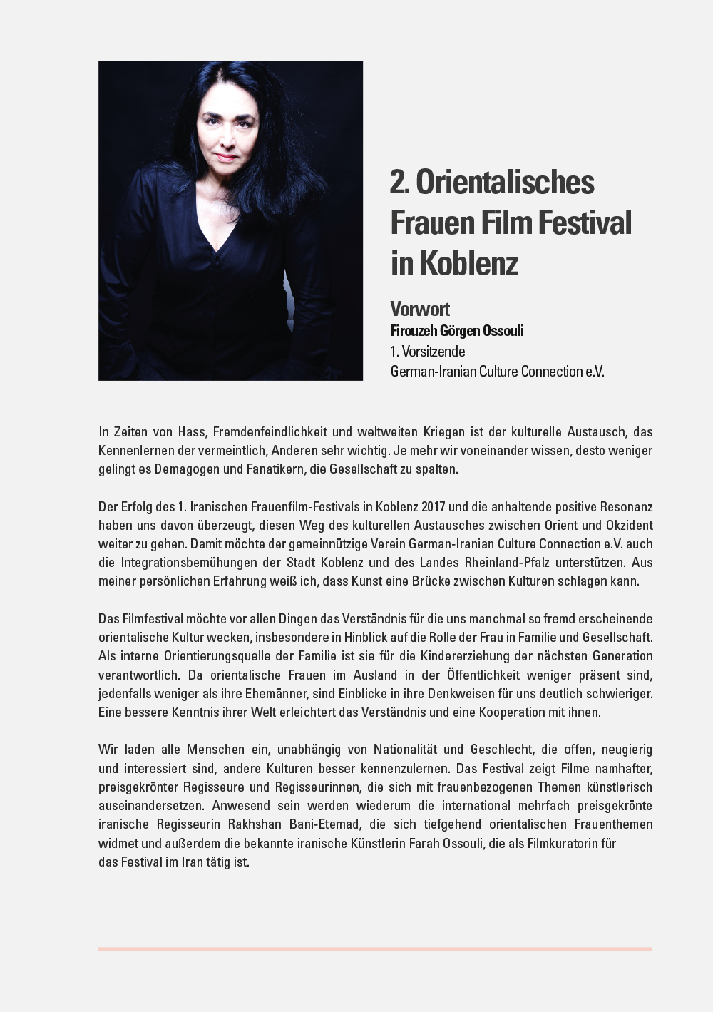 2. Orientalisches Frauen Film Festival Koblenz