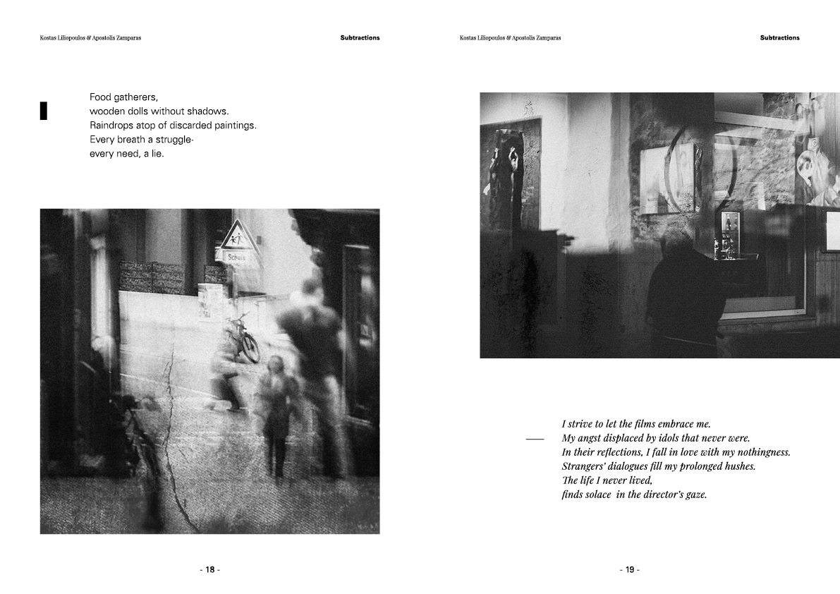 Subtractions Fotobuch – Design & Layout von Soheyl Nassary | EYETM D&K