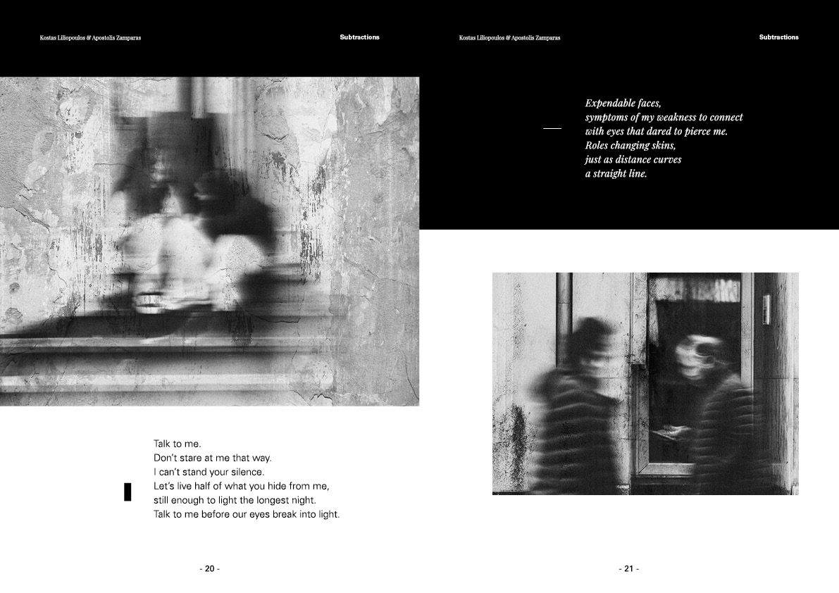 Subtractions Fotobuch – Design & Layout von Soheyl Nassary | EYETM D&K