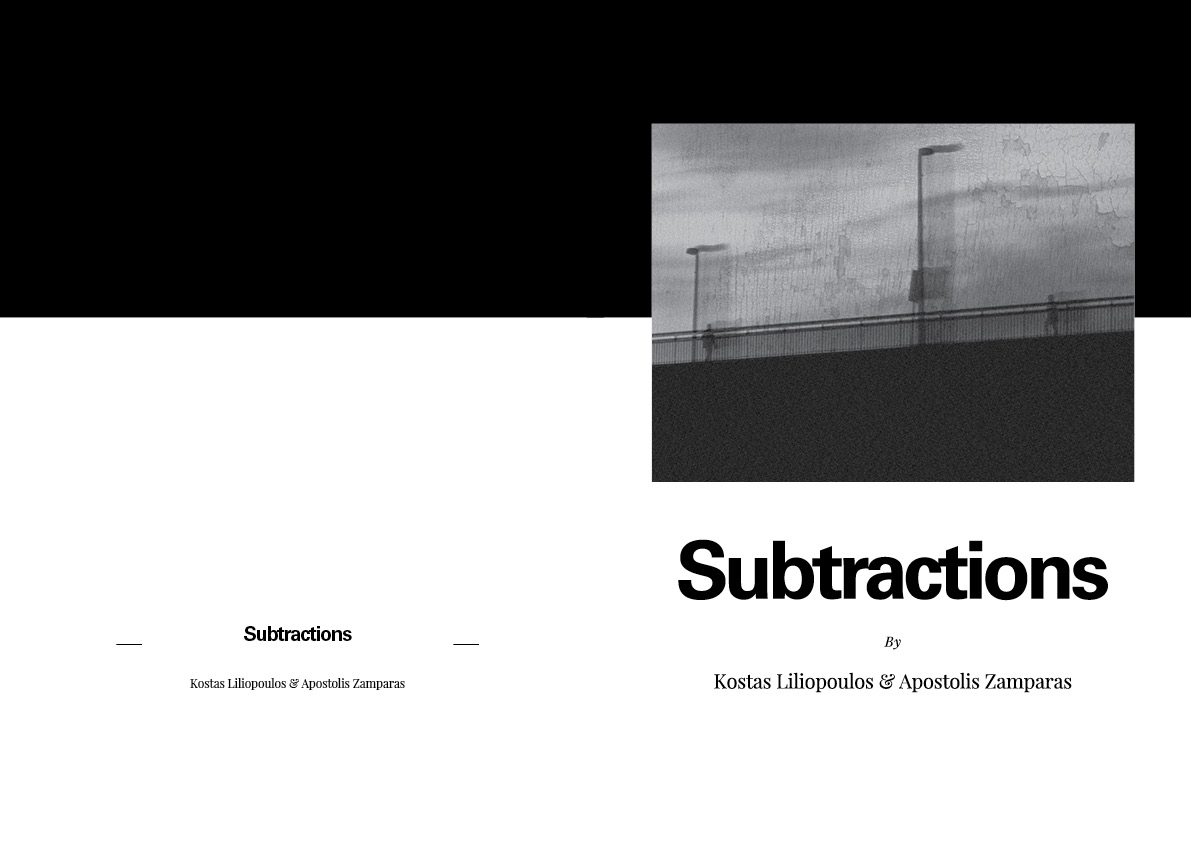 Subtractions Fotobuch – Design & Layout von Soheyl Nassary | EYETM D&K