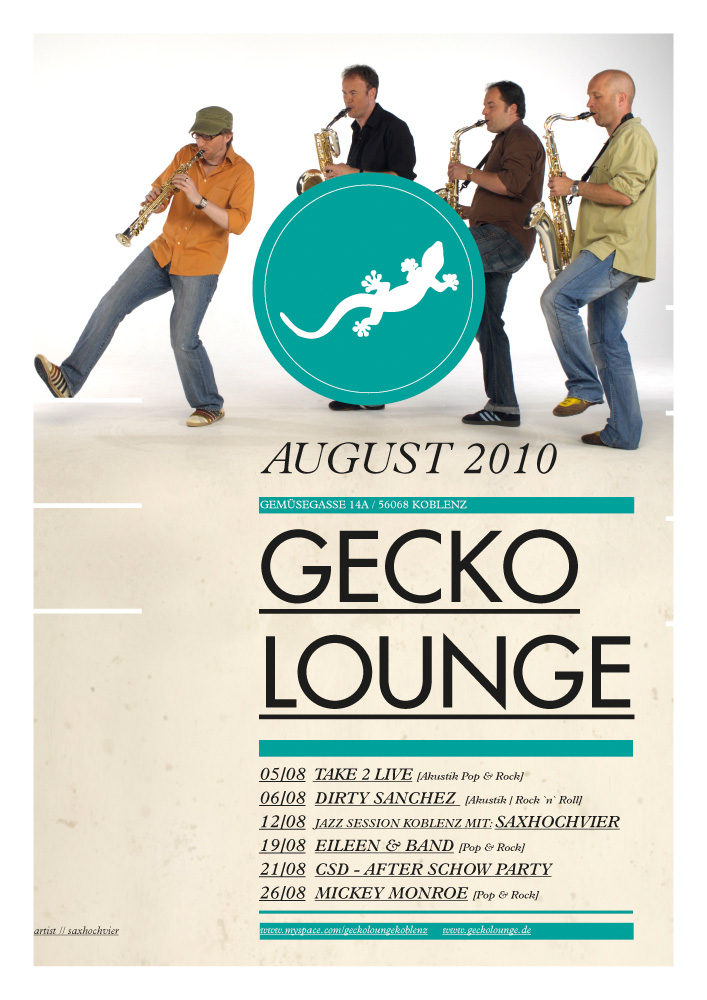 Geckolounge / Poster Series 2010