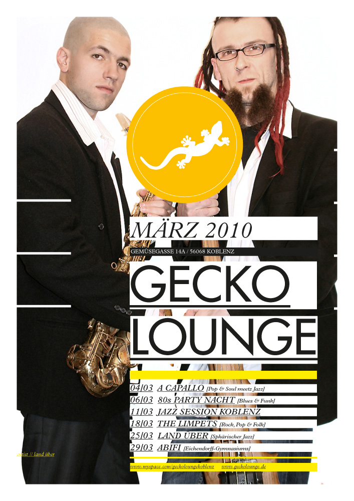 Geckolounge / Poster Series 2010