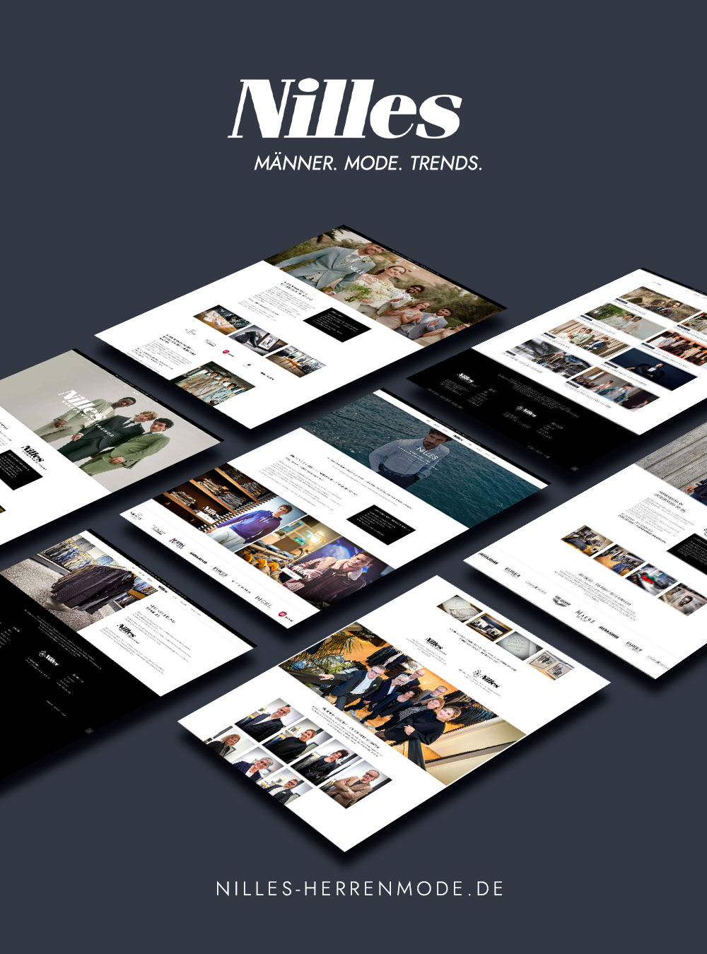 Webdesign Koblenz – Nilles Männermode Website Relaunch | EYETM