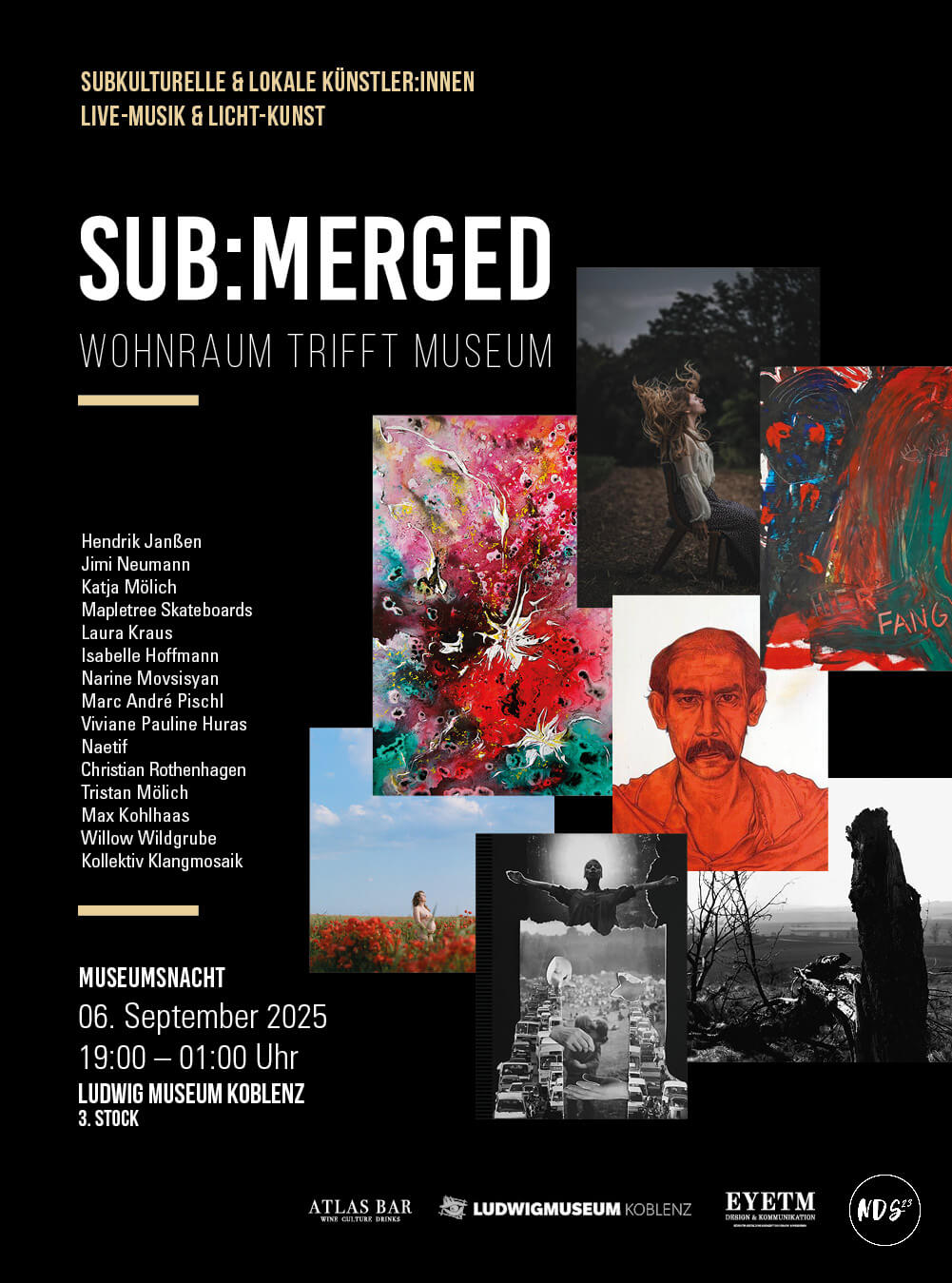 SUB:MERGED – Wohnraum trifft Museum | Ludwig Museum Koblenz 2025