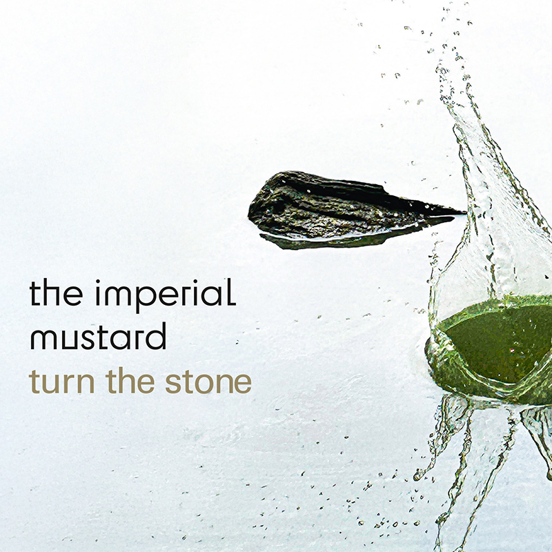 The Imperial Mustard – Turn The Stone (2025) | Coverdesign von Soheyl Nassary